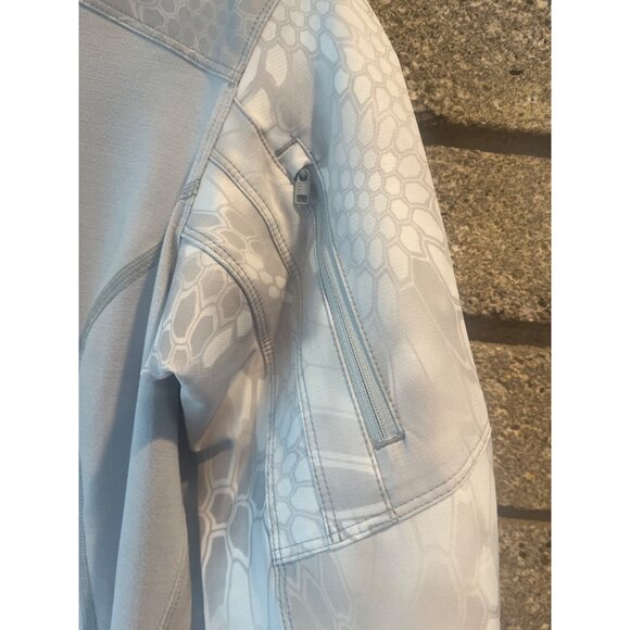 5.11 Tactical Womens Kryptek Half-Zip Pullover Shirt S Polyester/Elastane Gray/W - Picture 8 of 13